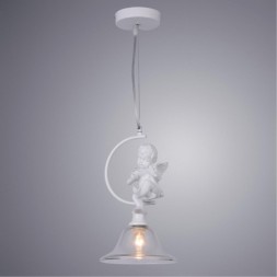 Подвесной светильник с 1 плафоном Arte Lamp A4288SP-1WH AMUR под лампу 1xE27 40W