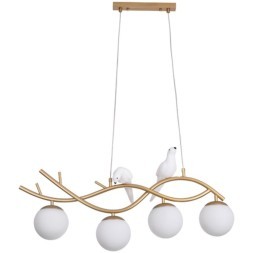 Подвесной светильник линейный Arte Lamp A3422SP-4GO ELTANIN под лампы 4xE14 60W