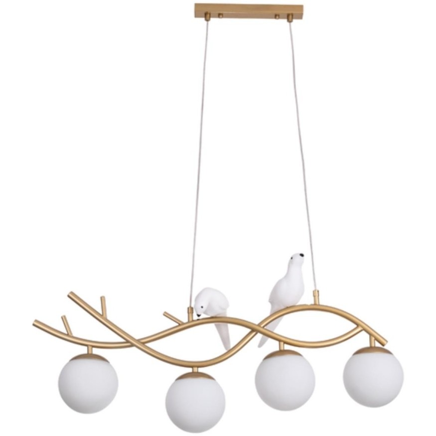 Подвесной светильник линейный Arte Lamp A3422SP-4GO ELTANIN под лампы 4xE14 60W