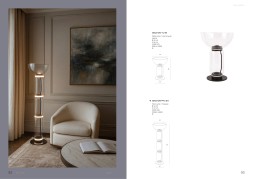 Декоративная настольная лампа Divinare TRUMPET 1242/06 TL-18
