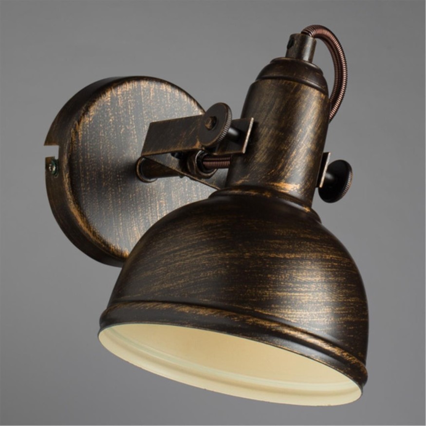 Спот настенный Arte Lamp A5213AP-1BR MARTIN под лампу 1xE14 40W