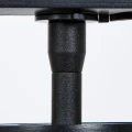 Трековый однофазный двужильный светильник Arte Lamp AERO A1346PL-1BK LED 12W 95Ra 1000Лм 36град 4000К