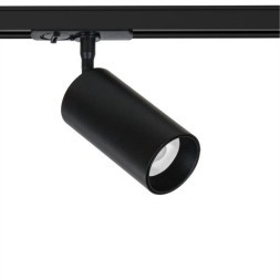 Трековый однофазный двужильный светильник Arte Lamp AERO A1346PL-1BK LED 12W 95Ra 1000Лм 36град 4000К