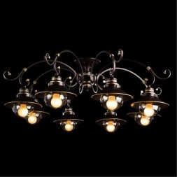 Люстра потолочная Arte Lamp A4577PL-8CK Grazioso под лампы 8xE27 60W