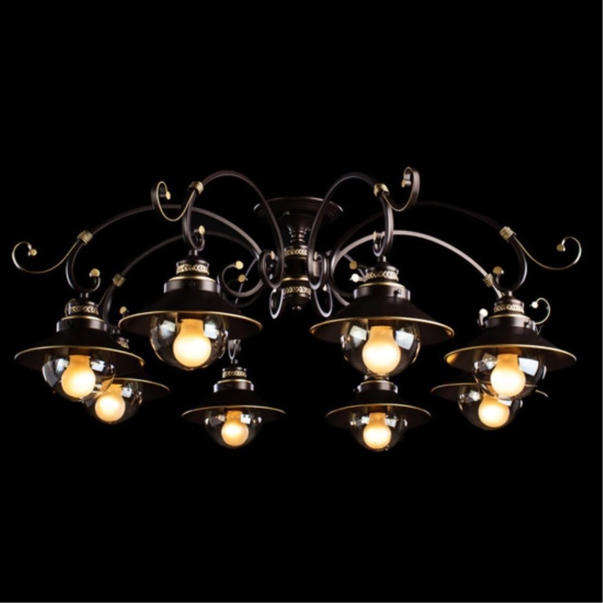 Люстра потолочная Arte Lamp A4577PL-8CK Grazioso под лампы 8xE27 60W