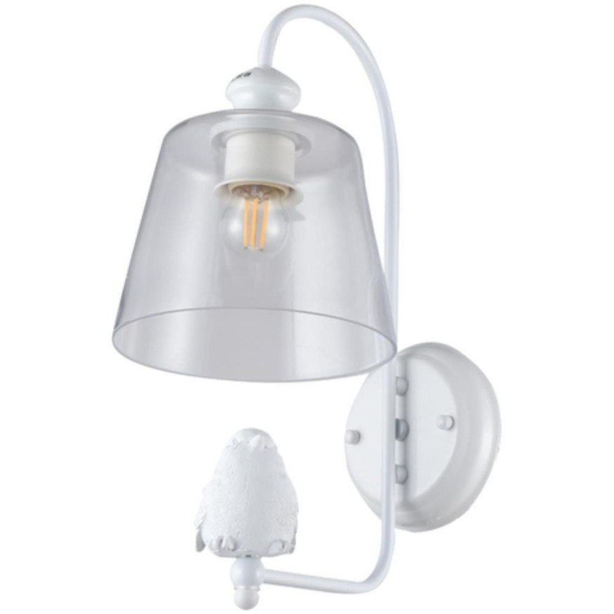 Бра Arte Lamp A4289AP-1WH PASSERO под лампу 1xE27 40W