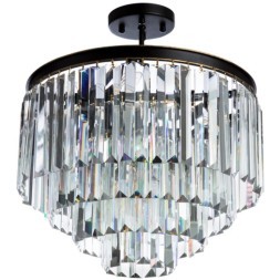 Люстра хрустальная Divinare 3001/01 PL-9 Nova под лампы 9xE14 40W