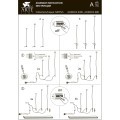 Грунтовый светильник Arte Lamp MOTUS A1081PA-3WH