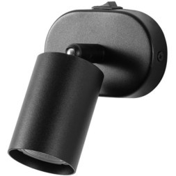 Спот настенный Arte Lamp A3226AP-1BK AQUARIUS под лампу 1xGU10 35W