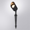 Уличный грунтовый светильник на колышке Arte Lamp A1022IN-1BK ELSIE IP65 под лампу 1xGU10 5W