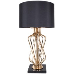 Интерьерная настольная лампа с выключателем Fire A4032LT-1GO