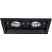 Встраиваемый светильник Arte Lamp A6661PL-2BK CANIS под лампы 2xGU10 50W