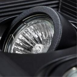 Встраиваемый светильник Arte Lamp A6661PL-2BK CANIS под лампы 2xGU10 50W