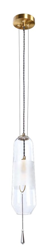 Подвесной светильник с 1 плафоном Divinare 5012/09 SP-1 LICH под лампу 1xE14 40W