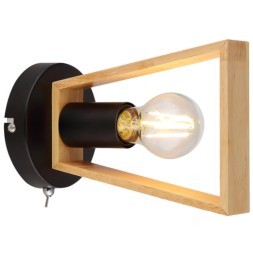 Бра с выключателем Brussels A8030AP-1BK