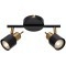 Спот настенный Arte Lamp A1906PL-2BK ALMACH под лампы 2xGU10 50W