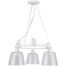 Люстра подвесная Arte Lamp A4289LM-3WH PASSERO под лампы 3xE27 40W