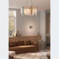 Бронзовая подвесная люстра с 8 лампами Е14 Divinare AMELIE 6002/01 SP-8