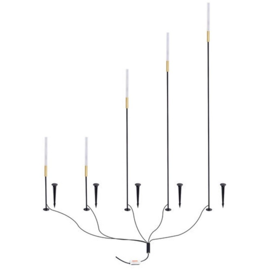 Грунтовый светильник Arte Lamp MUSTER A1083PA-5BK