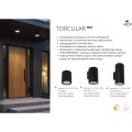 Фасадный светильник LED 2700/3400/4000 1450Lm Arte Lamp TORCULAR A1313AL-1BK