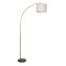 Торшер с абажуром Arte Lamp A4060PN-1PB PAOLO под лампу 1xE27 60W