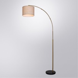 Торшер с абажуром Arte Lamp A4060PN-1PB PAOLO под лампу 1xE27 60W