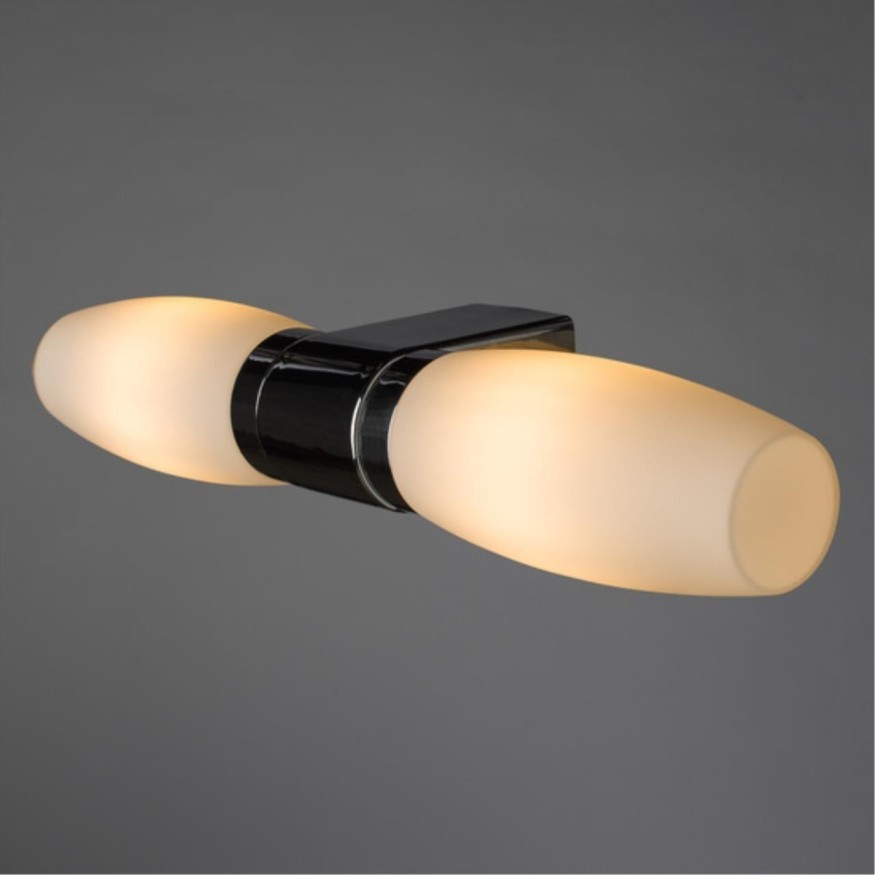 Подсветка для зеркал и картин Arte Lamp A1209AP-2CC AQUA-BASTONE IP44 под лампы 2xE14 40W