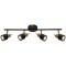 Спот потолочный Arte Lamp A1906PL-4BK ALMACH под лампы 4xGU10 50W
