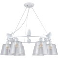 Люстра подвесная Arte Lamp A4289LM-6WH PASSERO под лампы 6xE27 40W