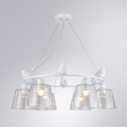 Люстра подвесная Arte Lamp A4289LM-6WH PASSERO под лампы 6xE27 40W