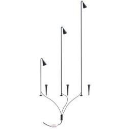 Грунтовый светильник Arte Lamp MULIPHEIN A1084PA-3BK