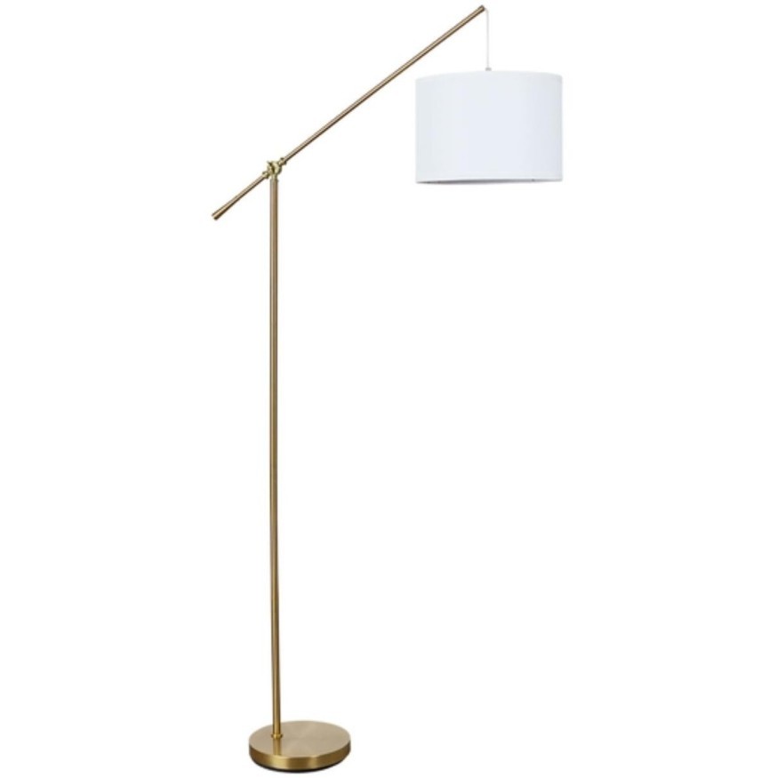Торшер с абажуром Arte Lamp A4054PN-1PB DYLAN под лампу 1xE27 60W