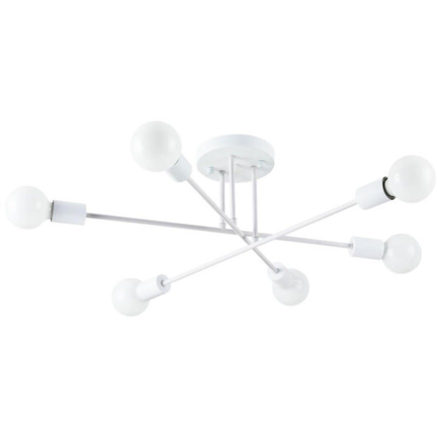 Люстра потолочная Arte Lamp A5435PL-6WH ALASTOR под лампы 6xE27 40W