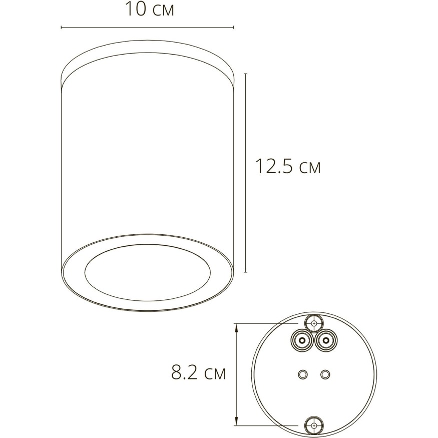 Уличный потолочный светильник LED 2700/3400/4000 1350 Lm Arte Lamp TORCULAR A1313PF-1BK