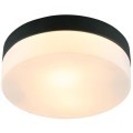 Настенно-потолочный светильник Arte Lamp A6047PL-2BK AQUA-TABLET IP44 под лампы 2xE27 60W