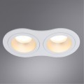 Встраиваемый светильник Arte Lamp A2161PL-2WH ALKES под лампы 2xGU10 50W