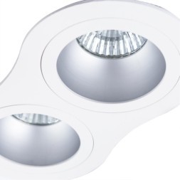 Встраиваемый светильник Arte Lamp A2161PL-2WH ALKES под лампы 2xGU10 50W