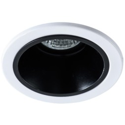 Встраиваемый светильник Arte Lamp A6663PL-1BK TAURUS под лампу 1xGU10 50W