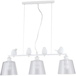 Подвесной светильник с 3 лампами Arte Lamp A4289SP-3WH PASSERO под лампы 3xE27 40W