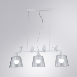 Подвесной светильник с 3 лампами Arte Lamp A4289SP-3WH PASSERO под лампы 3xE27 40W