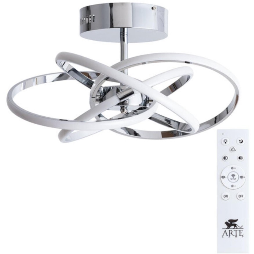 Люстра потолочная Arte Lamp A9052PL-4CC ORBIT светодиодная LED 144W