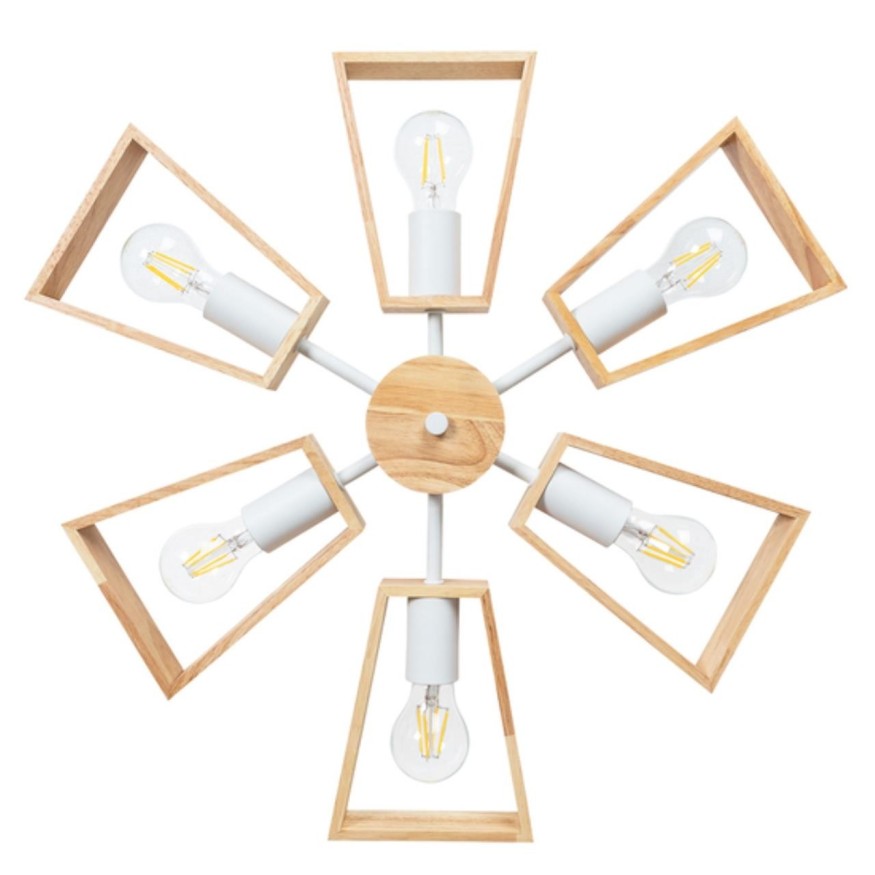 Люстра потолочная Arte Lamp A8030PL-6WH BRUSSELS под лампы 6xE27 60W