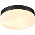 Настенно-потолочный светильник Arte Lamp A6047PL-3BK AQUA-TABLET IP44 под лампы 3xE27 60W