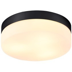 Настенно-потолочный светильник Arte Lamp A6047PL-3BK AQUA-TABLET IP44 под лампы 3xE27 60W