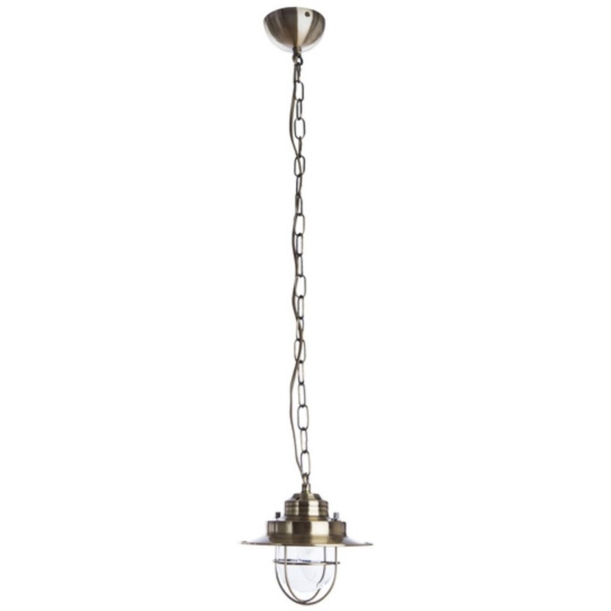 Подвесной светильник с 1 плафоном Arte Lamp A4579SP-1AB LANTERNA под лампу 1xE27 60W