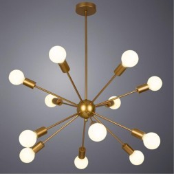 Люстра потолочная Arte Lamp A6702PL-12PB ALASTOR под лампы 12xE27 40W