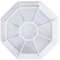Уличный потолочный светильник Arte Lamp A3100PL-1WH PEGASUS IP44 под лампу 1xE27 60W
