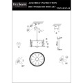 Подвесная люстра Divinare BIVARA 7567/18 SP-10