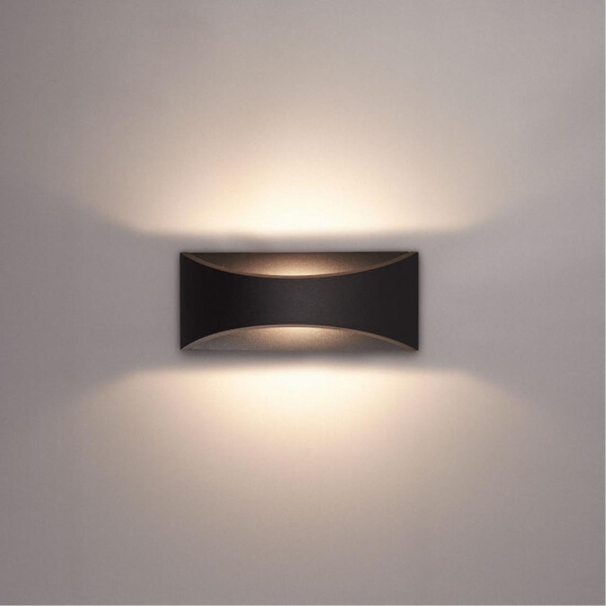 Фасадный светильник LED 2700/3400/4000 220Lm Arte Lamp DINO A8288AL-1BK