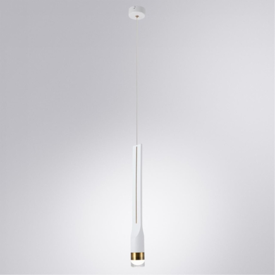 Подвесной светильник цилиндр Arte Lamp A2307SP-1WH KRAZ светодиодный LED 7W